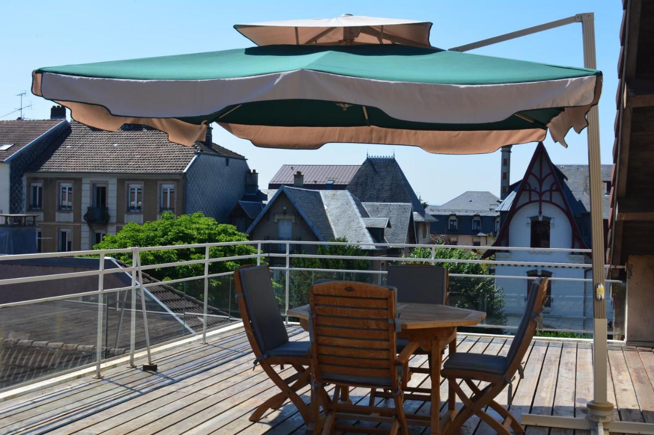Appartement-Terrasse Parking Prive Meuble De Tourisme 4 Etoiles Belfort Exterior foto
